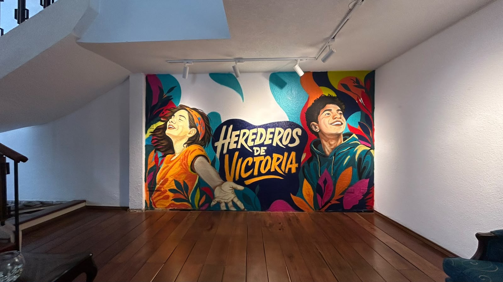 Mural Herederos de Victoria, Casa Esperanza